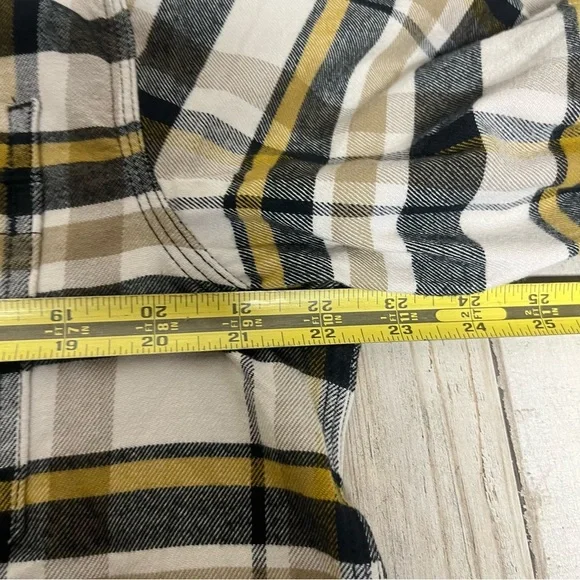 Carhartt Men's Flannel Rugged Flex Relaxed Midweight Long Sleeve plaid M NWT - Picture 8 of 12